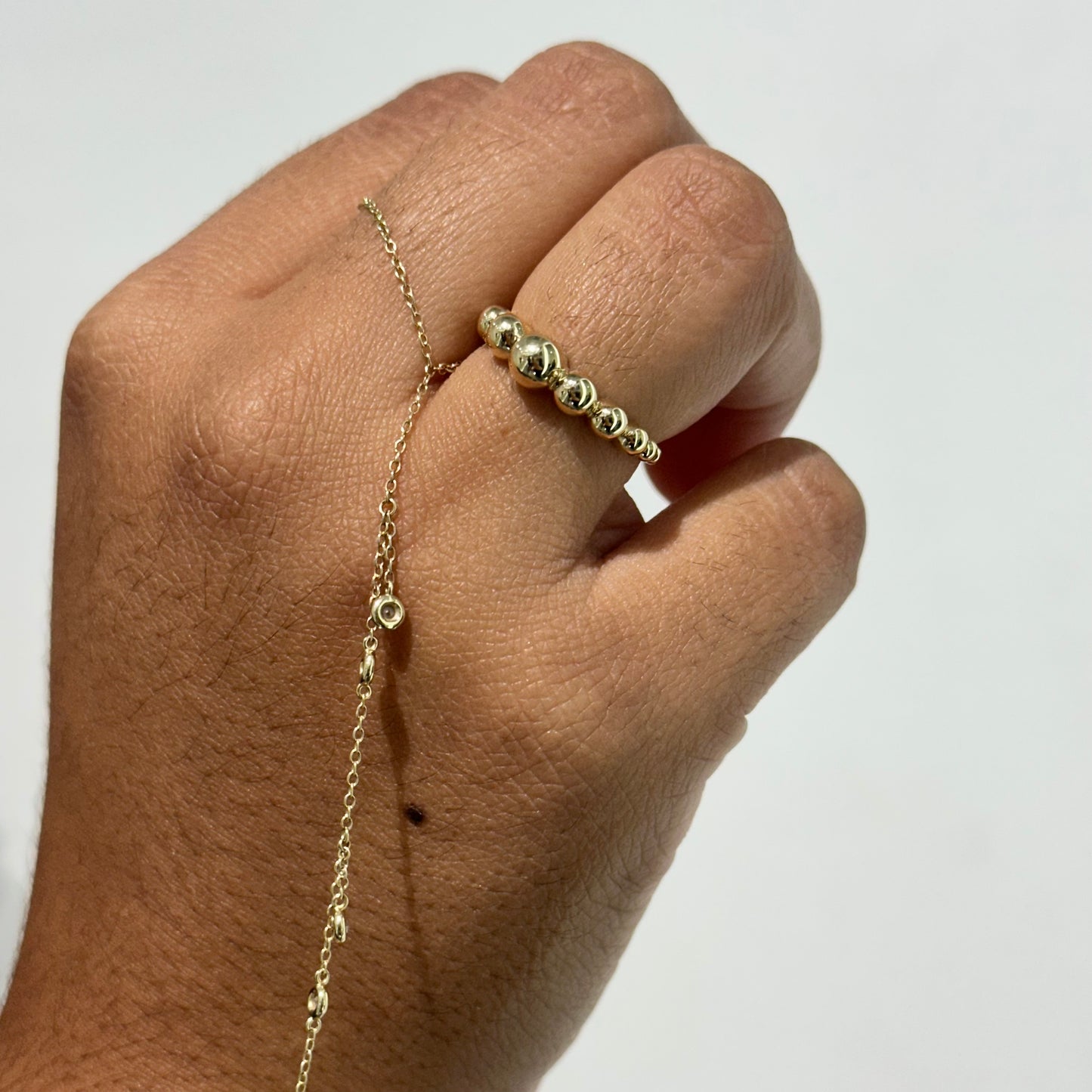 Beaded Top Ring - SHOPKURY.COM