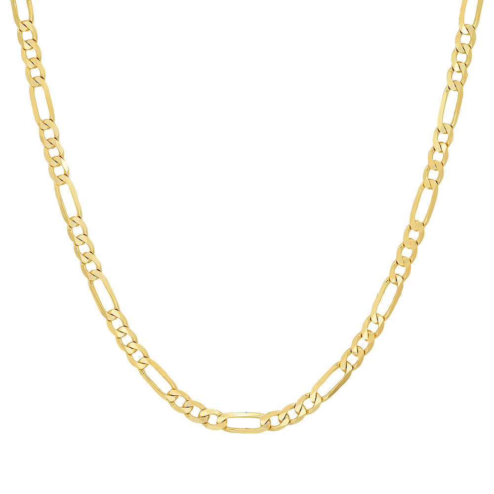 Figaro Solid 4MM Chain - SHOPKURY.COM