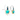Cushion Turquoise Drop Earrings - SHOPKURY.COM