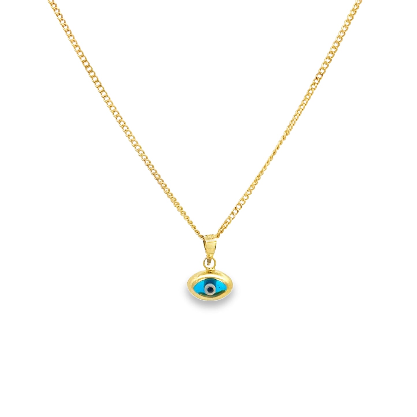 Glass Evil Eye Pendant - SHOPKURY.COM