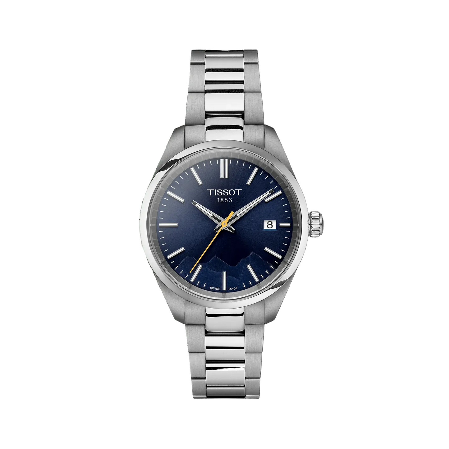 PR100 Jungfraubahn 34mm Blue Dial Watch by TISSOT