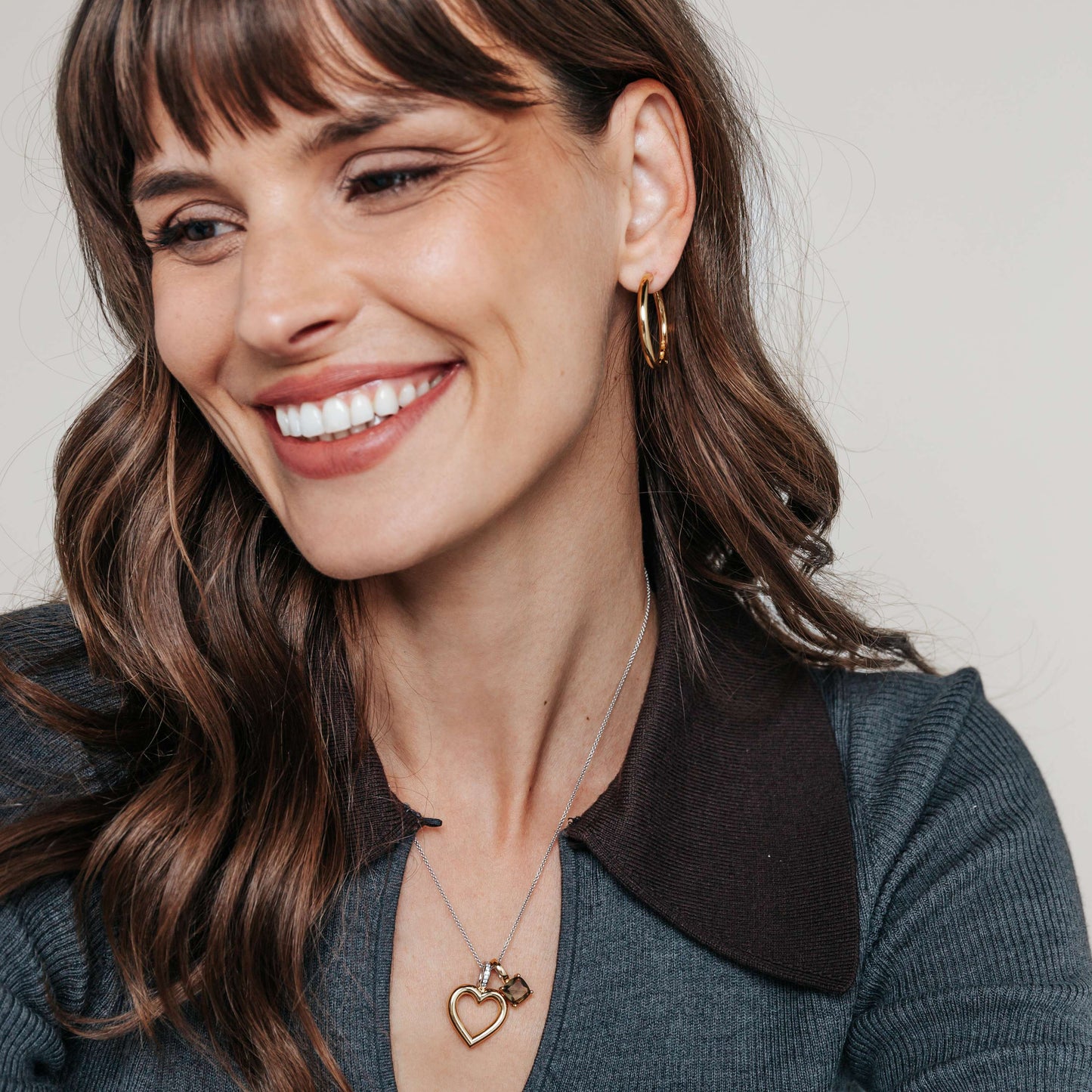 Golden Heart Necklace - SHOPKURY.COM