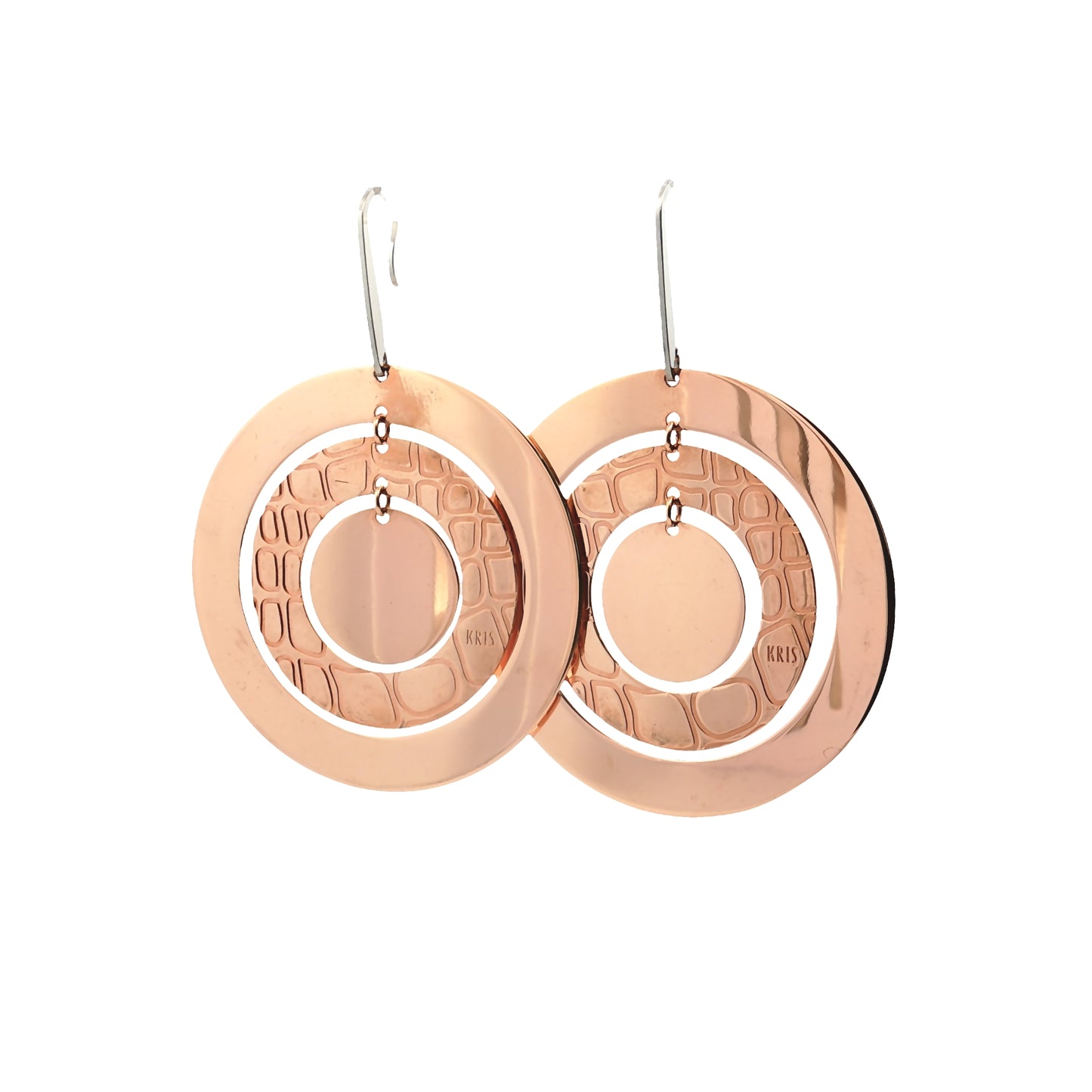 Multiple Circles Dangle Earrings - SHOPKURY.COM