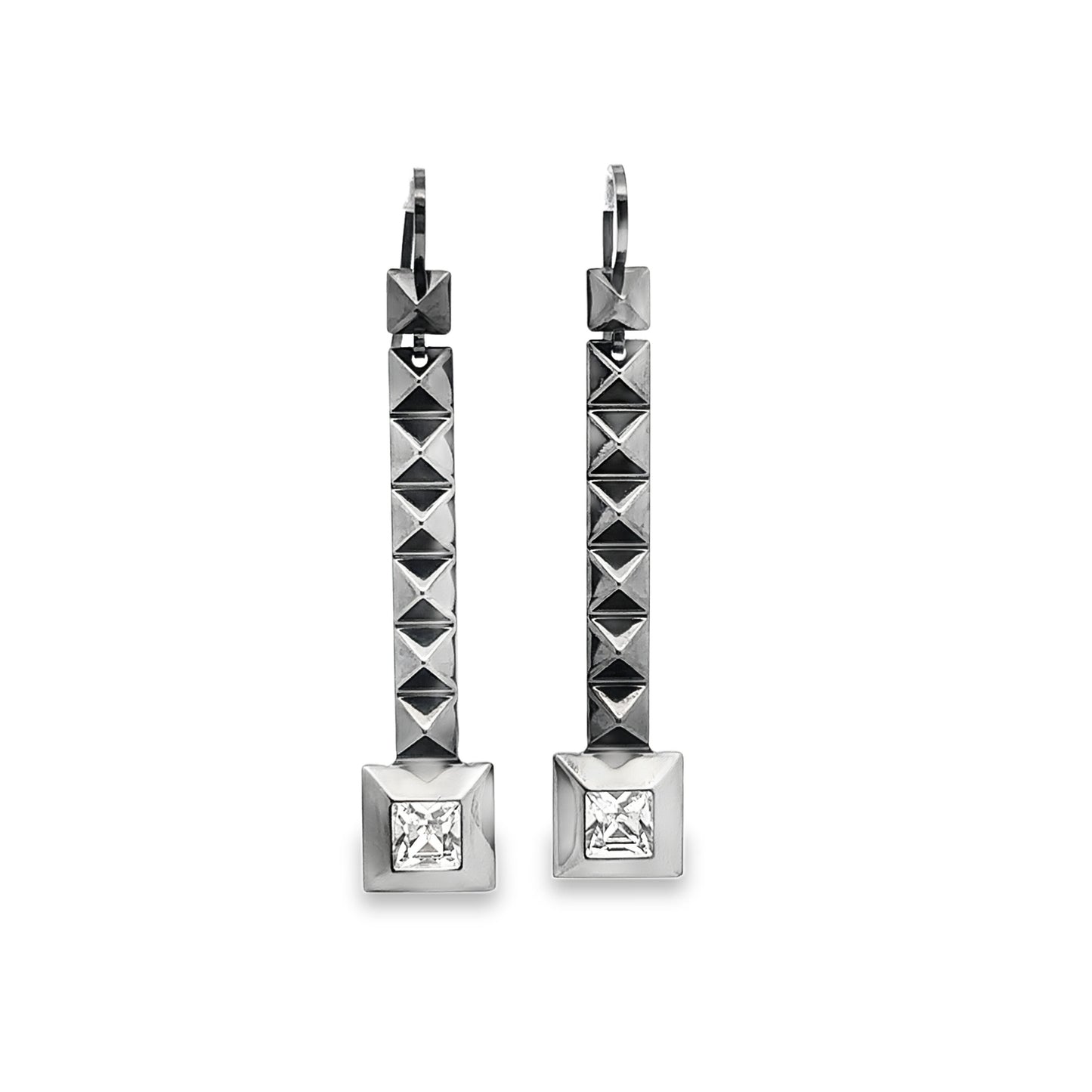 Rebel Black Earrings - SHOPKURY.COM