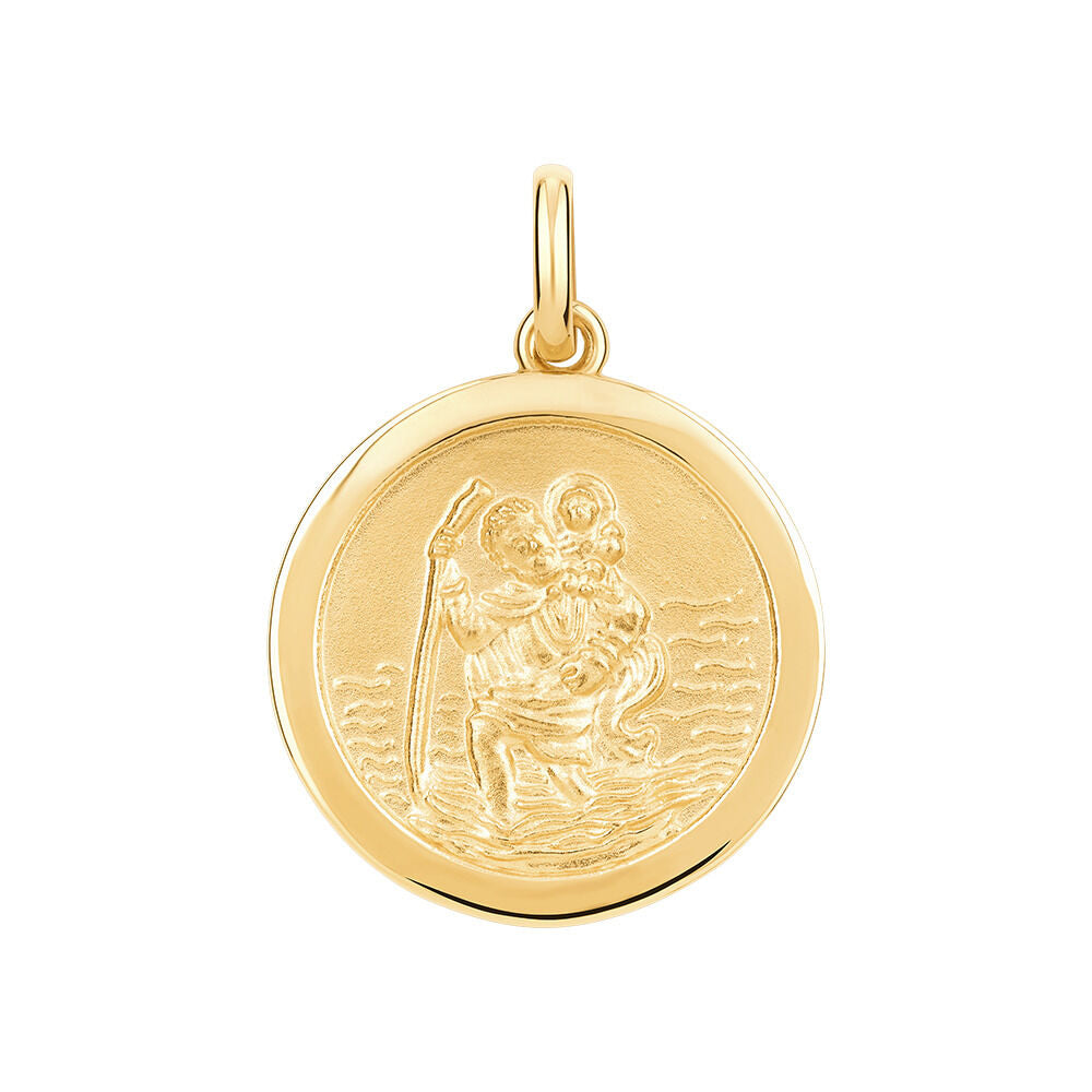 St. Christopher 17.5mm Pendant - SHOPKURY.COM