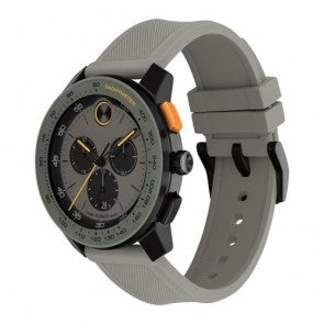 Bold TR90 Chronograph Grey/Black/Orange 42MM Watch - SHOPKURY.COM