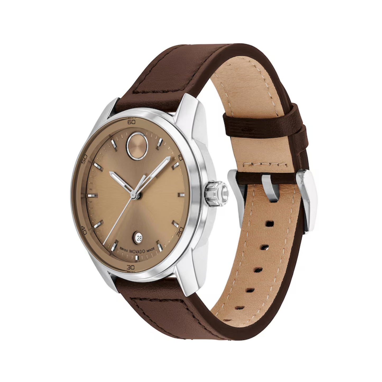 Bold Verso Brown 42MM Watch - SHOPKURY.COM