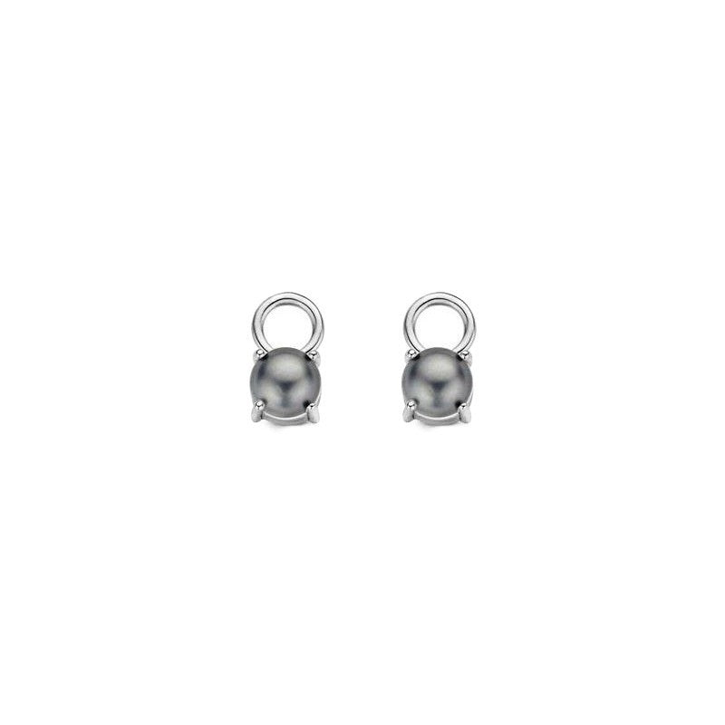 Grey Pearl Ear Charm - SHOPKURY.COM