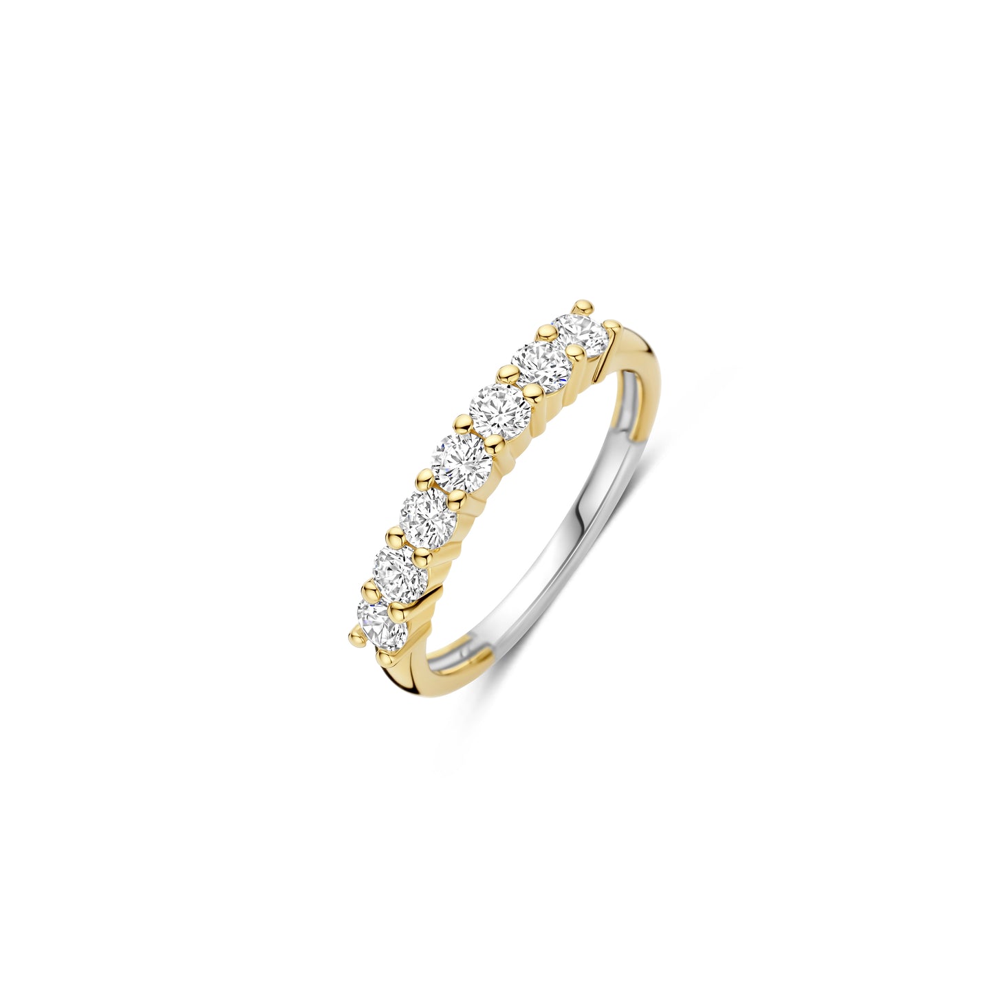 Half Eternity Golden Ring - SHOPKURY.COM