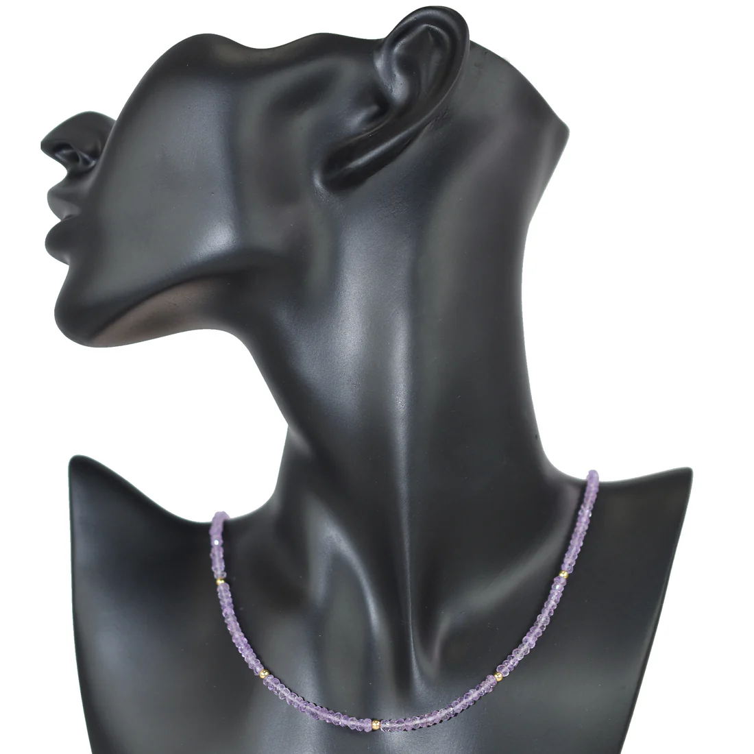Natural Pink Amethyst Gemstones Necklace - SHOPKURY.COM