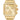 Deco Diamonds Chronograph Yellow Shine 35MM Watch - SHOPKURY.COM
