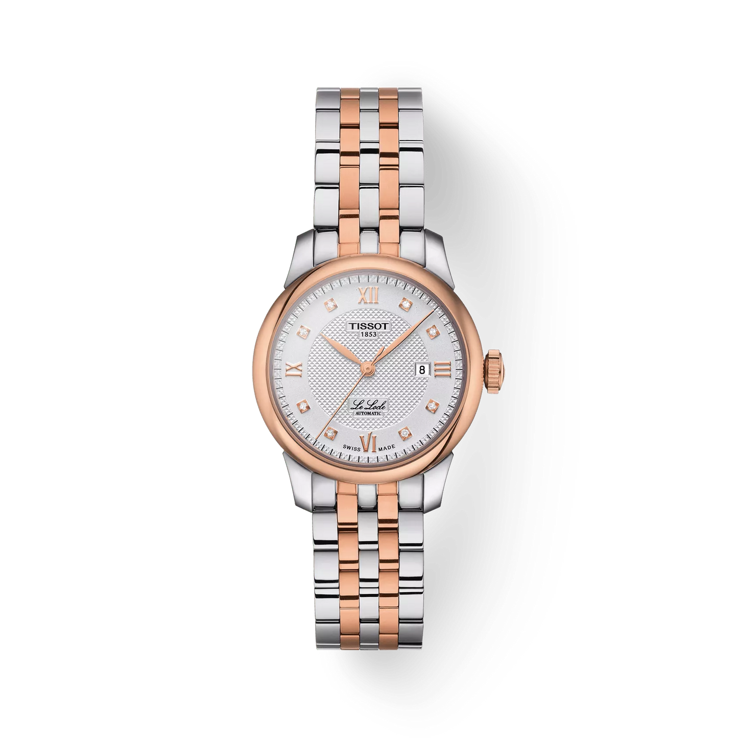 Le Locle Lady Two-Tone Rose Gold Automatic Watch by TISSOT