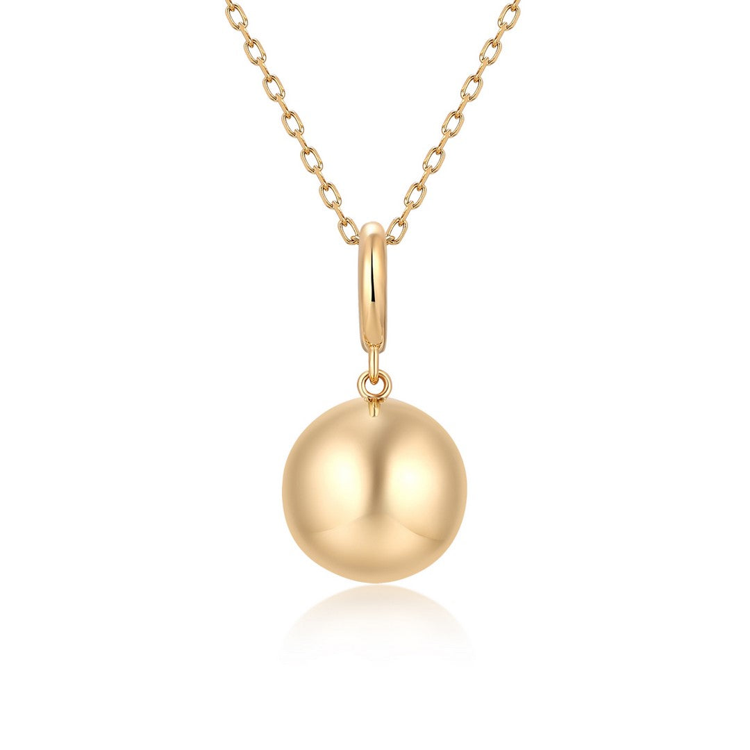 Gold Ball 12MM Pendant - SHOPKURY.COM