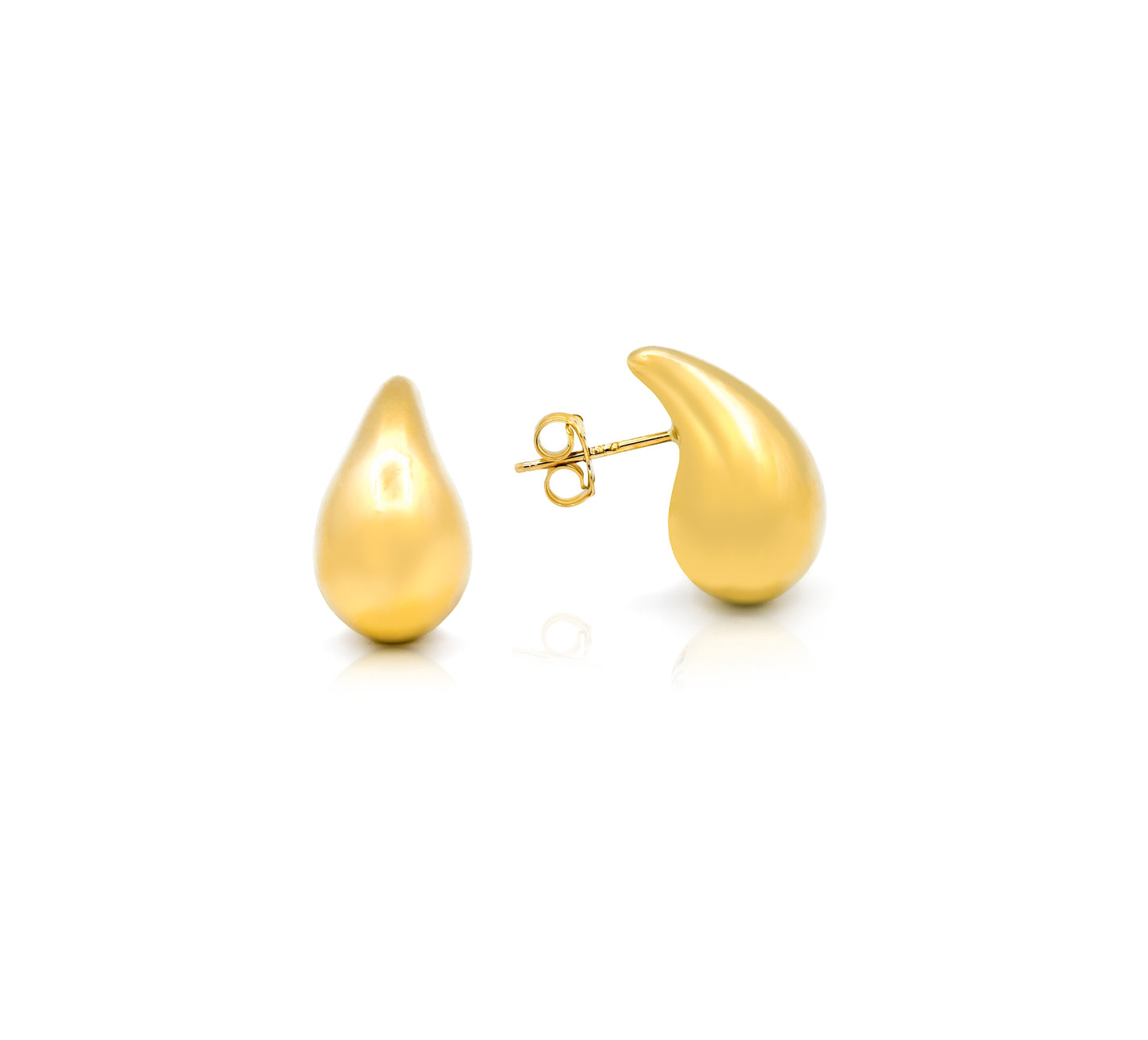 12MM Puff Drop Earrings - SHOPKURY.COM