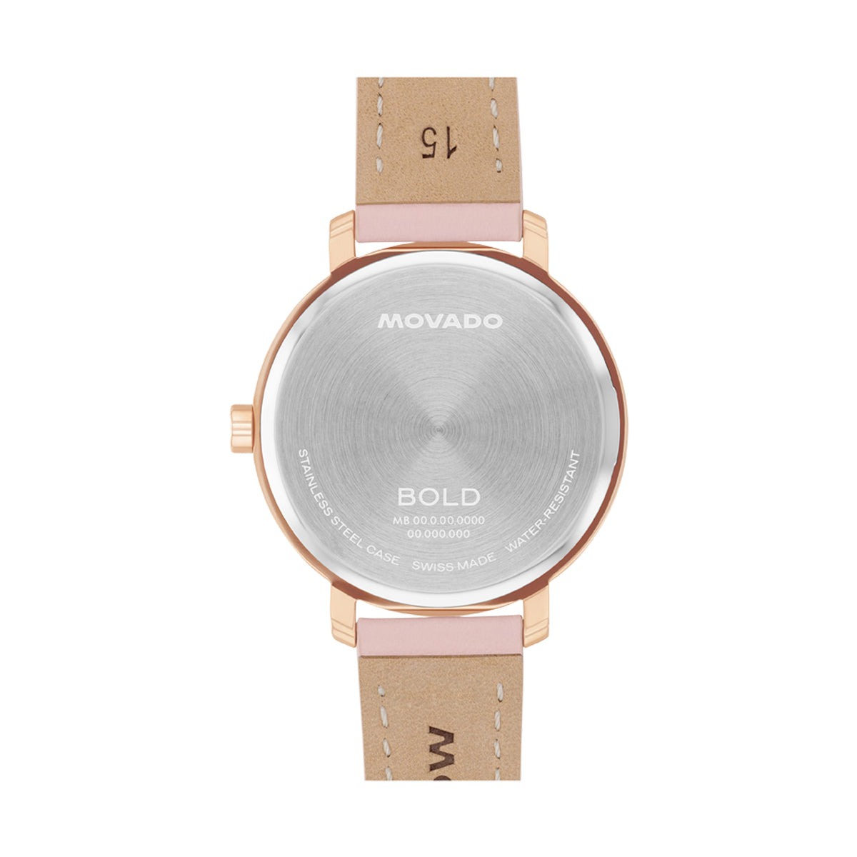Bold Light Pink and Rose Gold 34MM Watch - SHOPKURY.COM