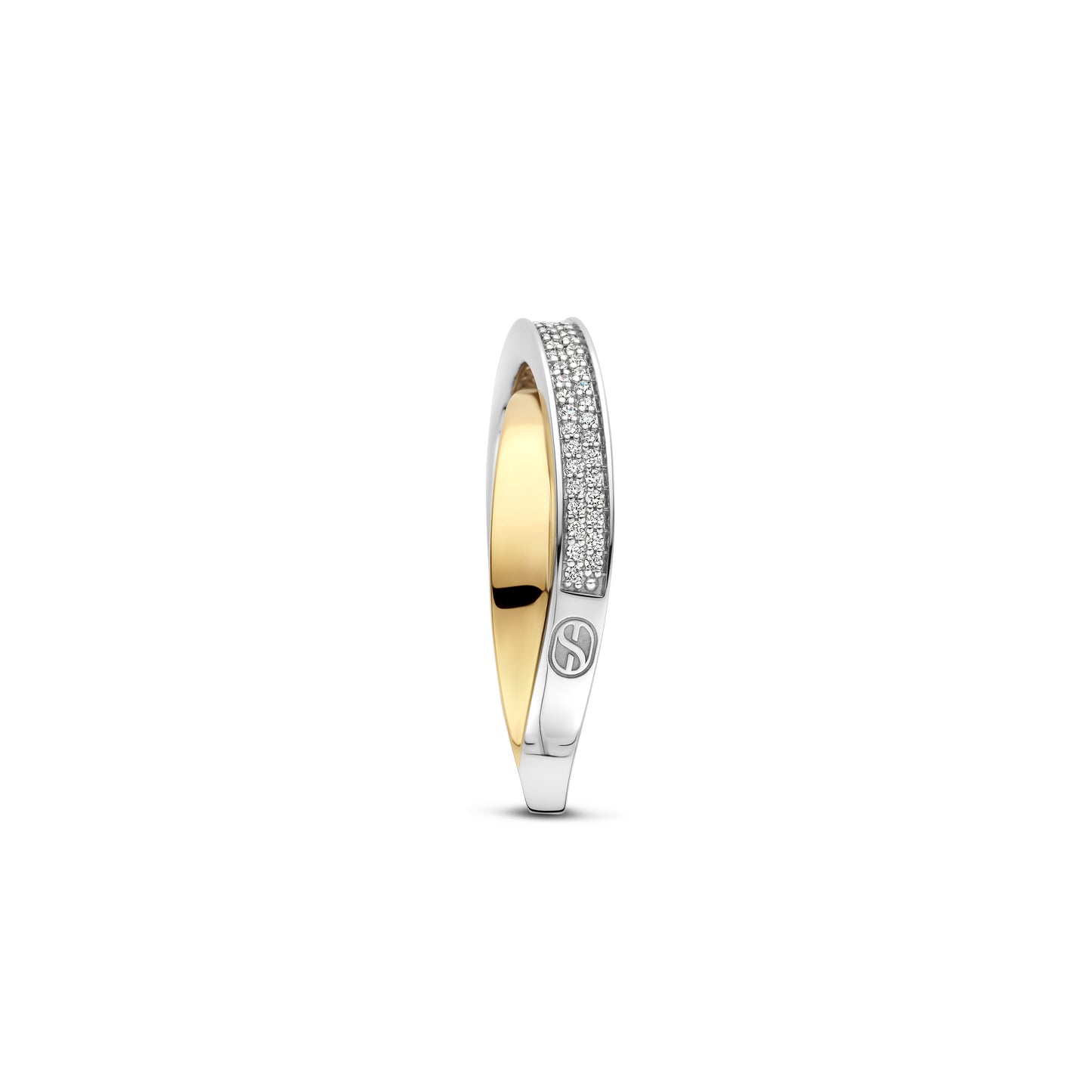 Liason Crossover Ring - SHOPKURY.COM