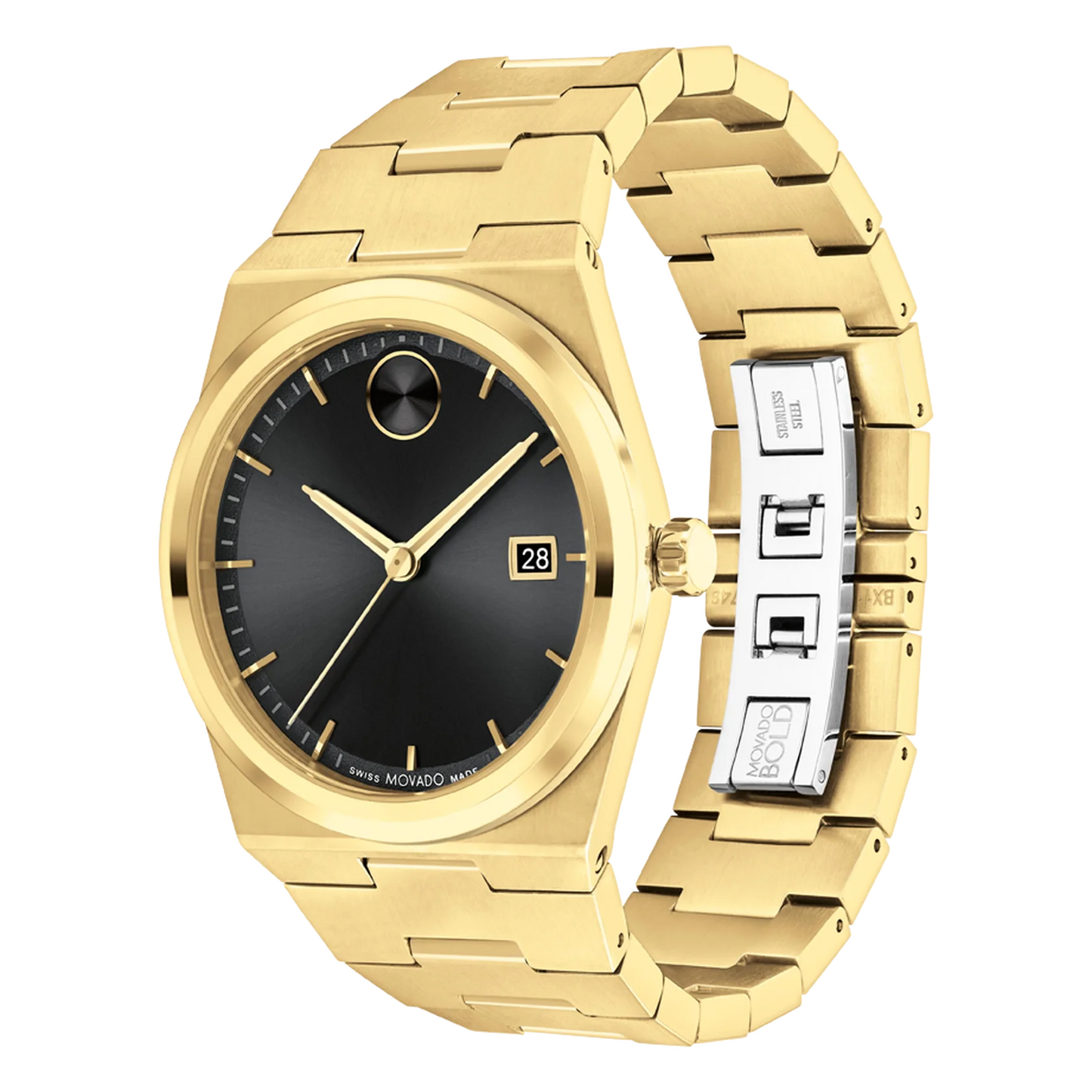Bold Quest Black/Gold 40MM Watch - SHOPKURY.COM