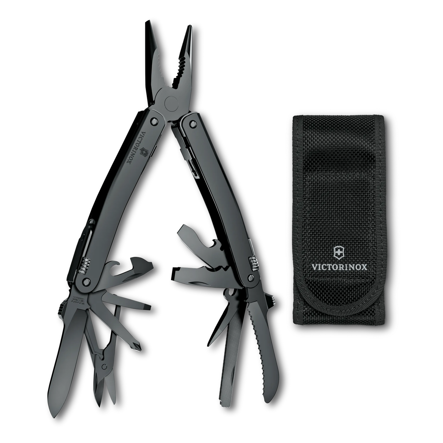 Swisstool Spirit MXBS Black Knife Pliers with pouch - SHOPKURY.COM
