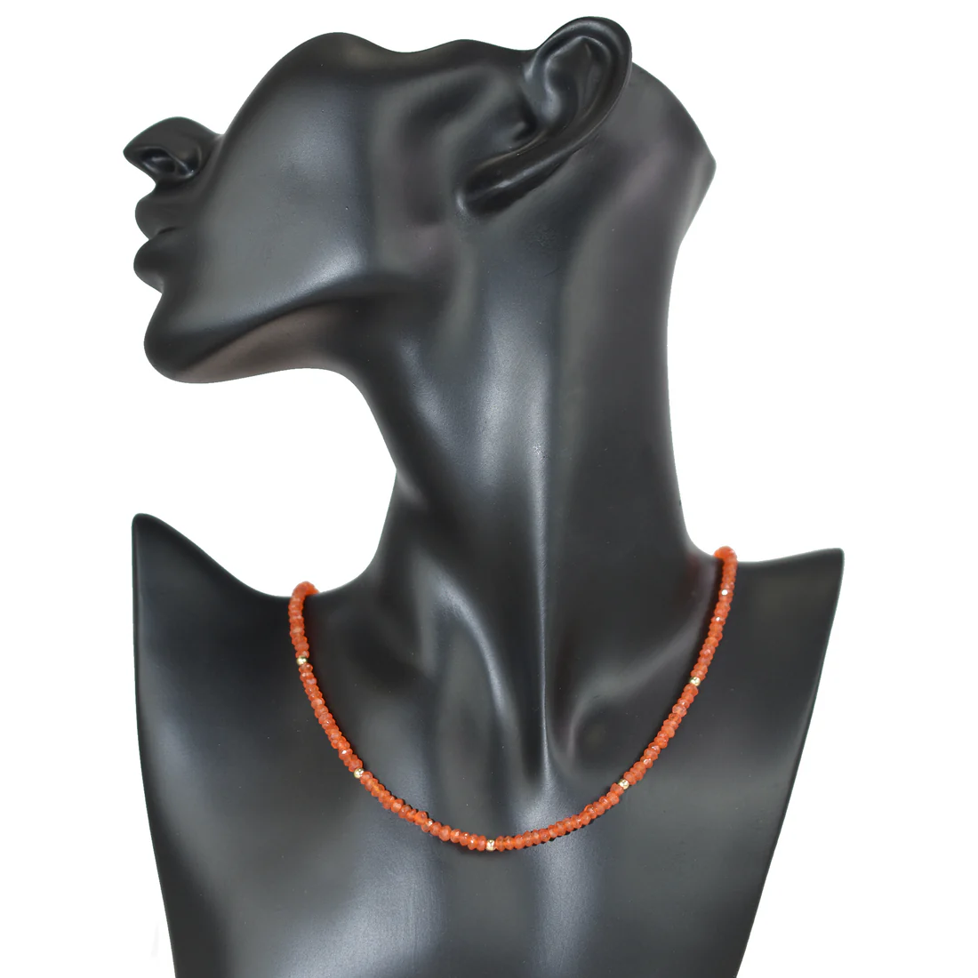 Natural Carnelian Gemstones Necklace - SHOPKURY.COM