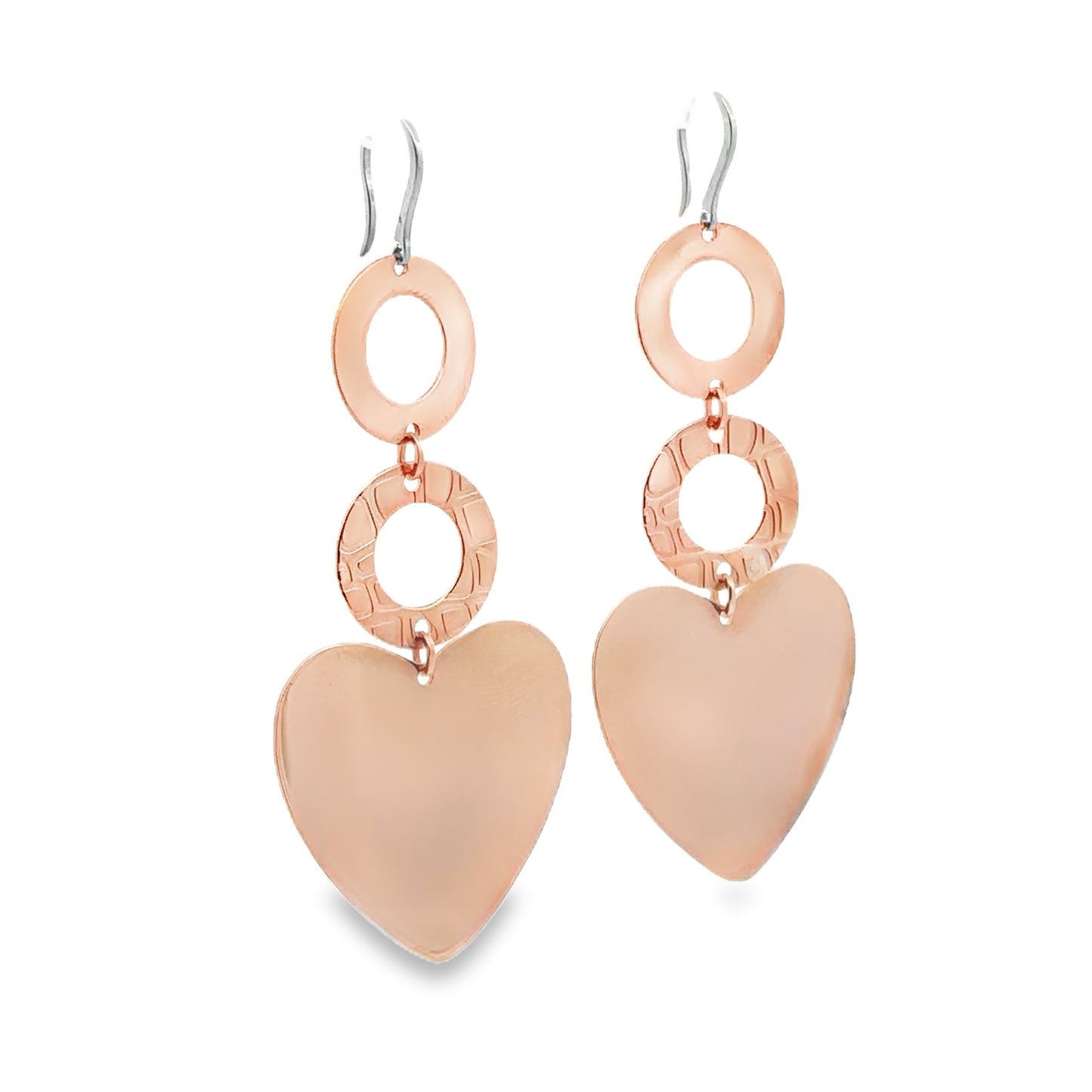 Heart and Circles Earrings - SHOPKURY.COM
