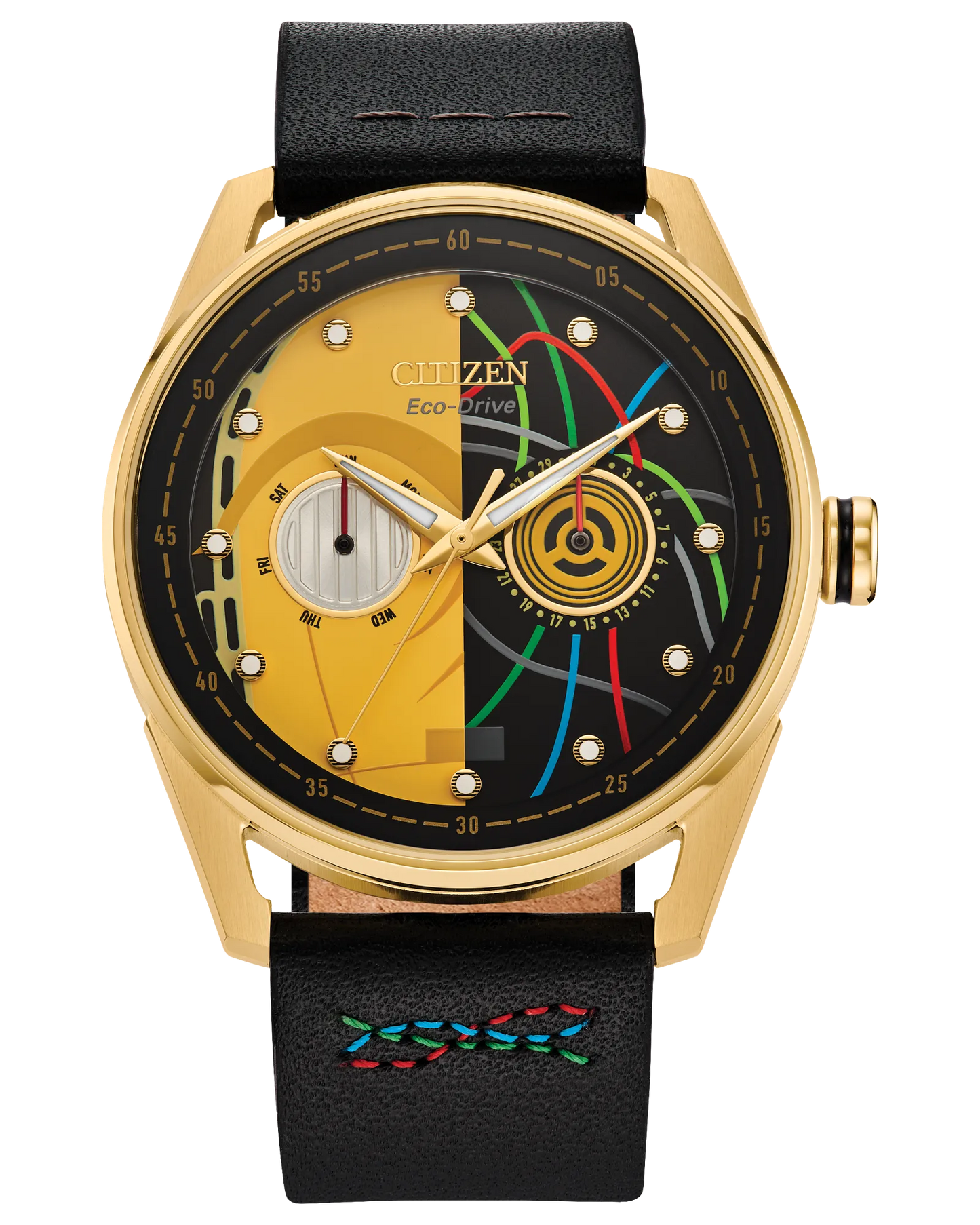 C-3PO Rewired Star Wars 42mm Leather Watch by CITIZEN