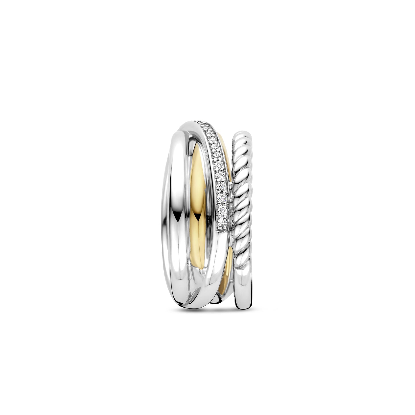 Armonia Crossover Ring - SHOPKURY.COM
