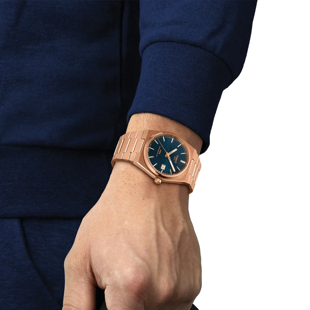 PRX Powermatic Rose/Blue 40MM Watch - SHOPKURY.COM