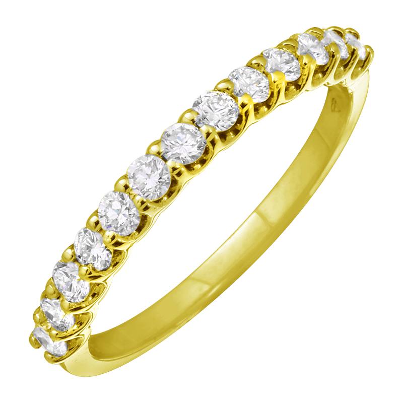 .42ct Yellow Gold Diamond Ring by KURY BRIDAL