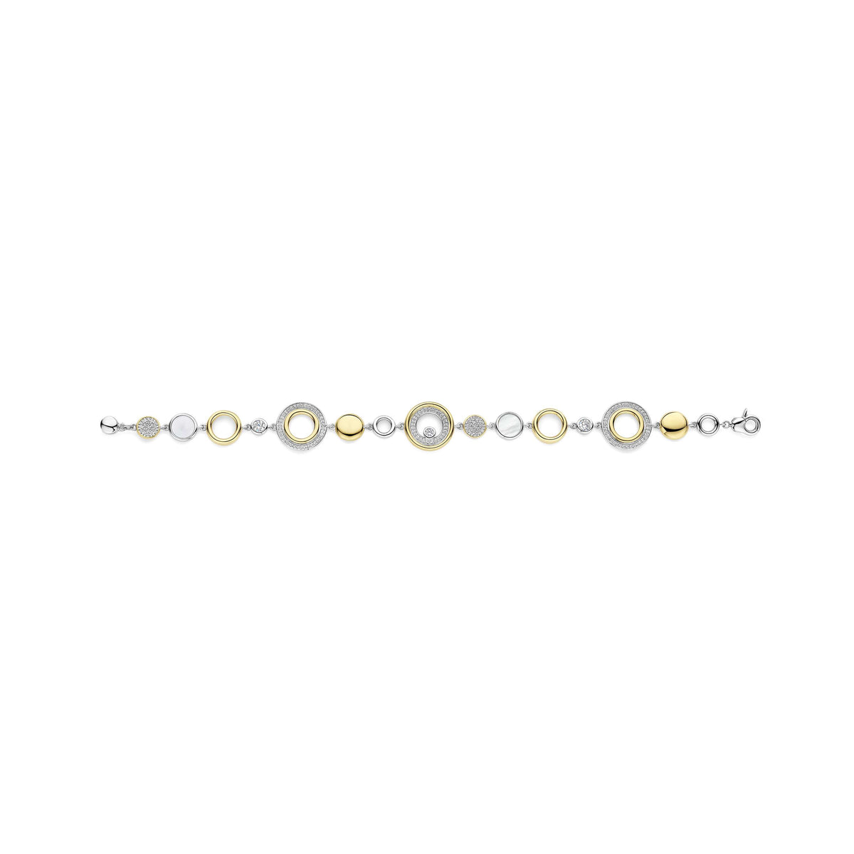 Double Circles Bracelet by TI SENTO