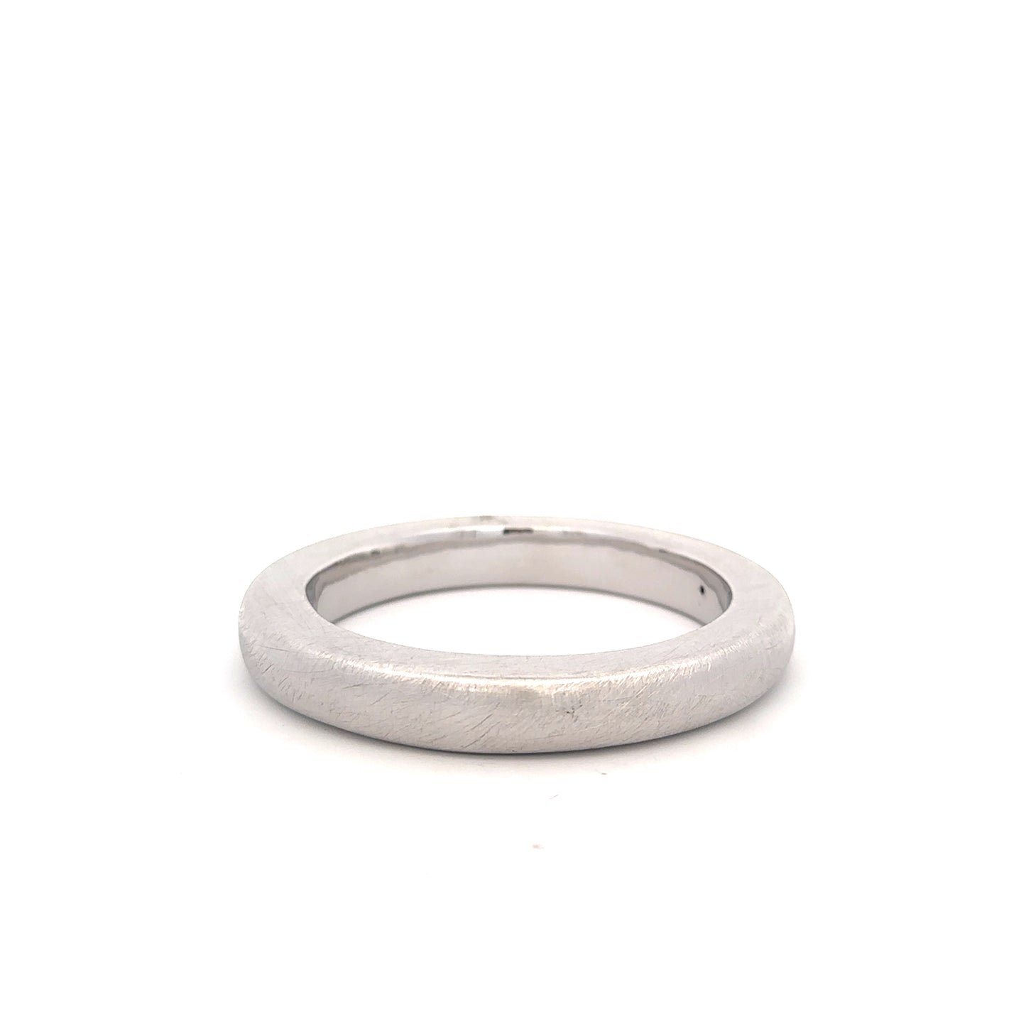 Rhodium Plated Silver Bangle Bracelet - SHOPKURY.COM