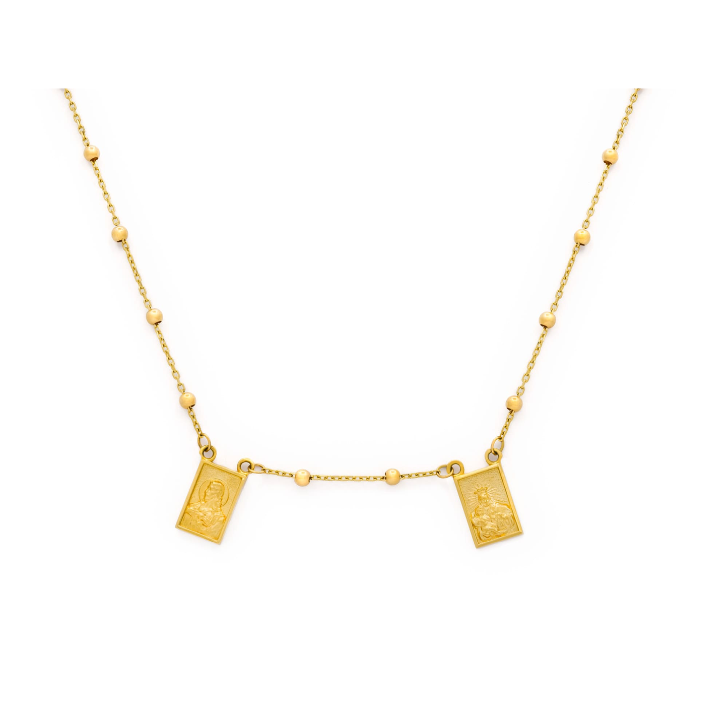 Beaded Scapular Necklace - SHOPKURY.COM