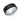 Black Tri-Ribbed Steel Ring
