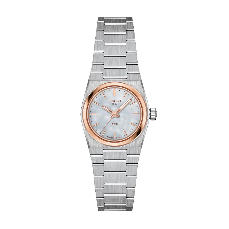 PRX Rose and Mother Pearl 25MM Watch - SHOPKURY.COM