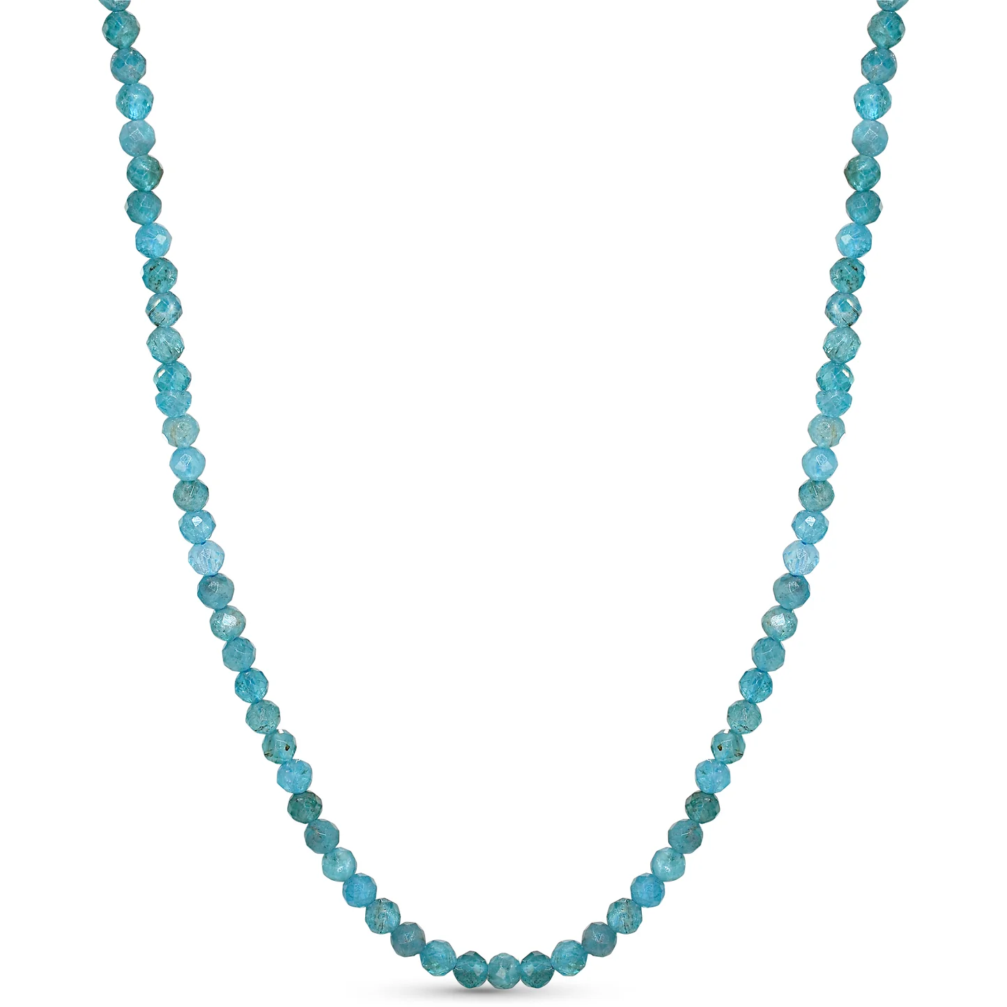 Natural Neon Apatite Gemstones Necklace - SHOPKURY.COM