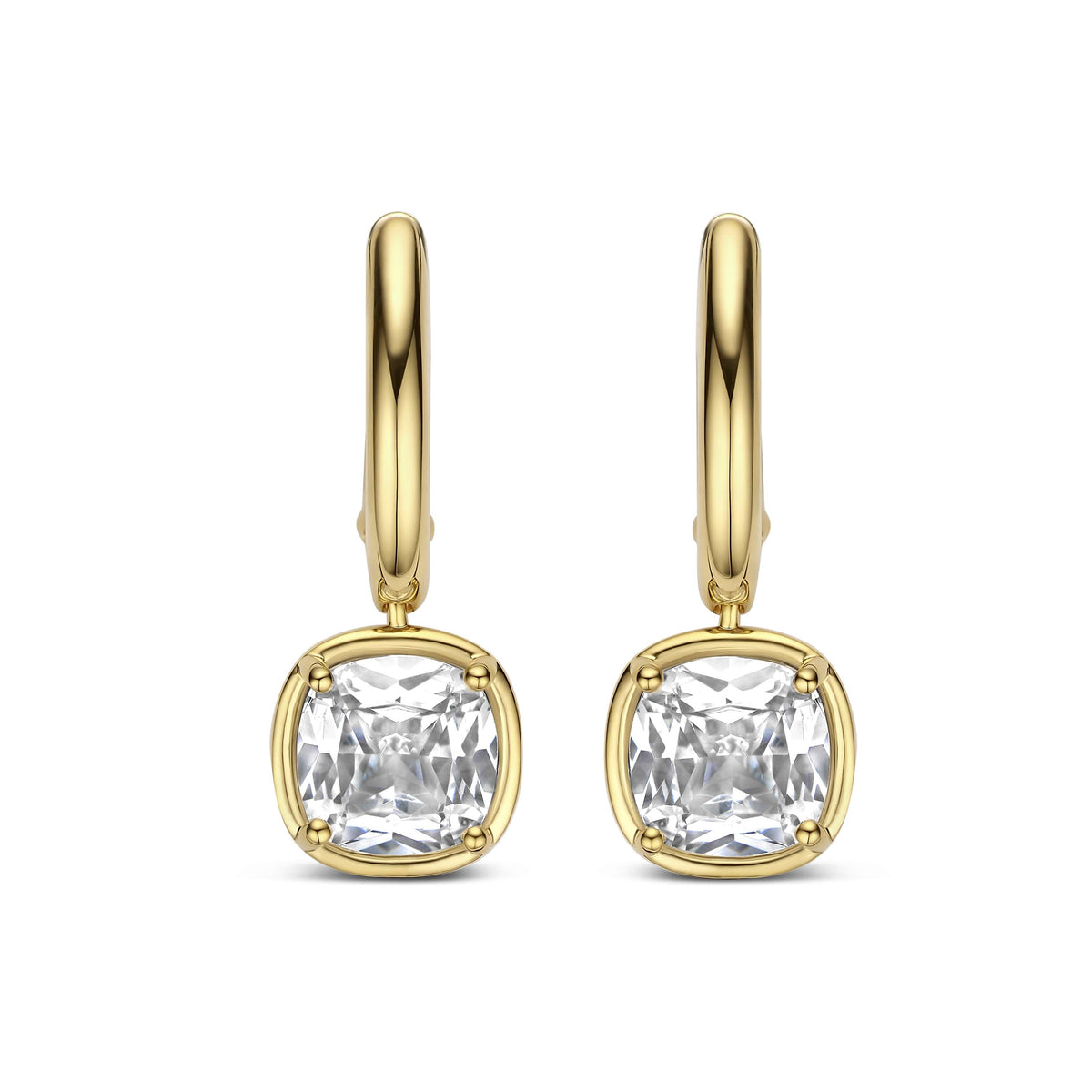 Cushion Dangle Earrings by TI SENTO