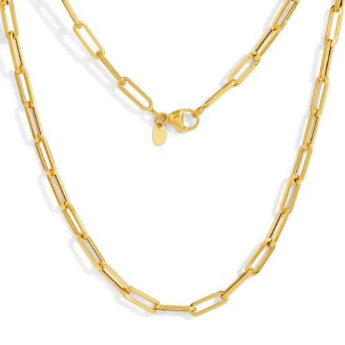 Paperclip 4X14MM Link Chain - SHOPKURY.COM