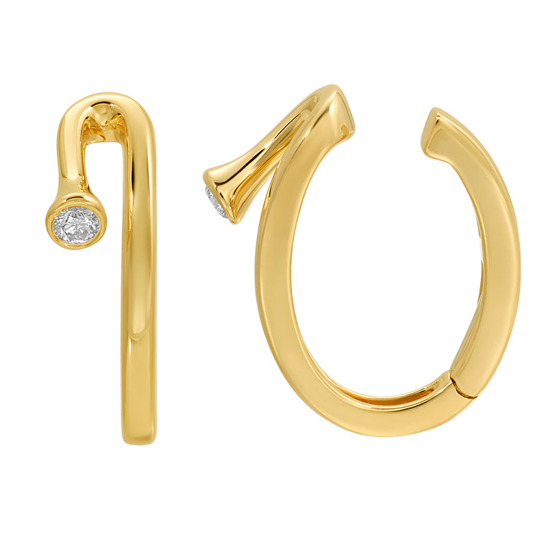 Diamond Dot Ear Cuff - SHOPKURY.COM