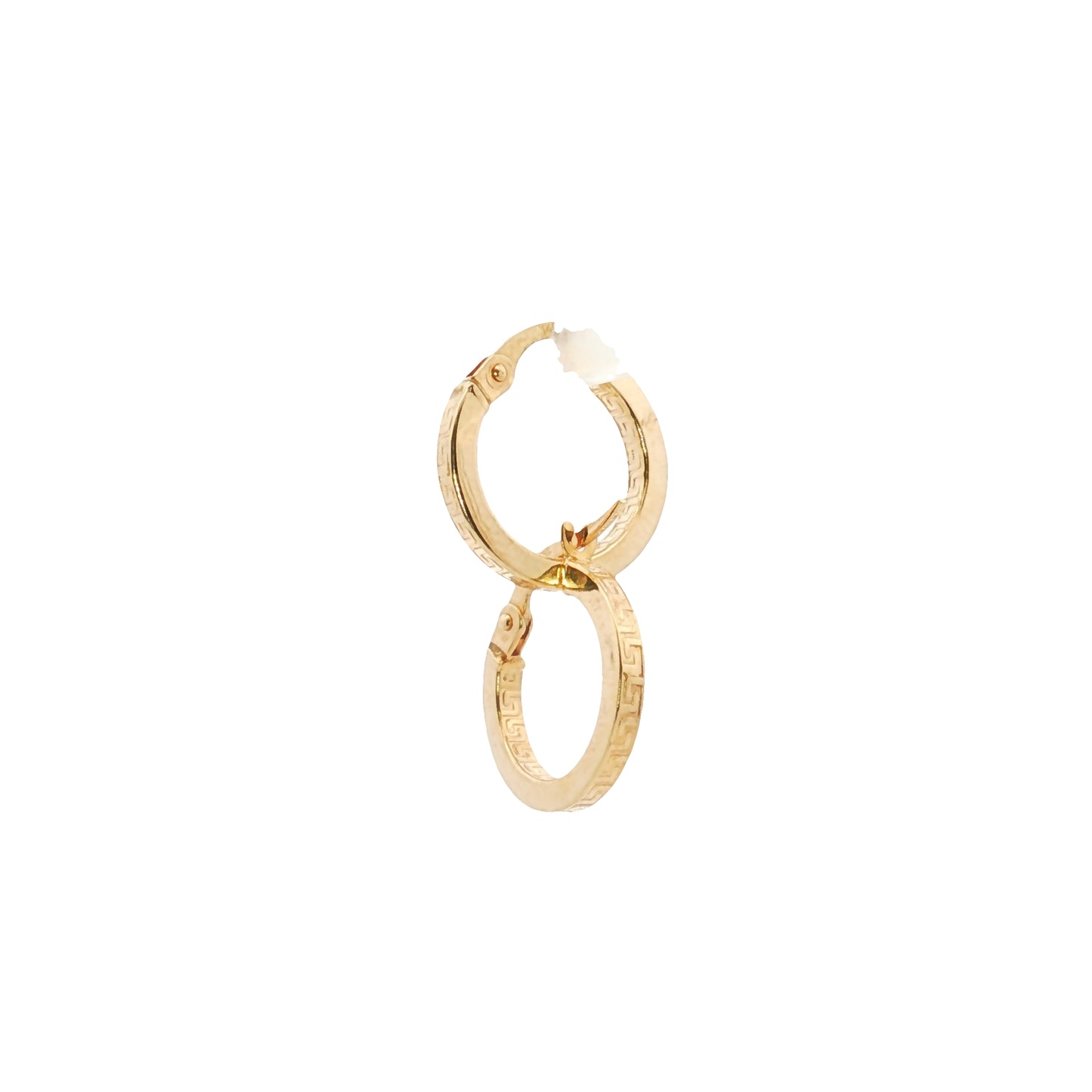 Greek 14MM Huggie Earrings - SHOPKURY.COM
