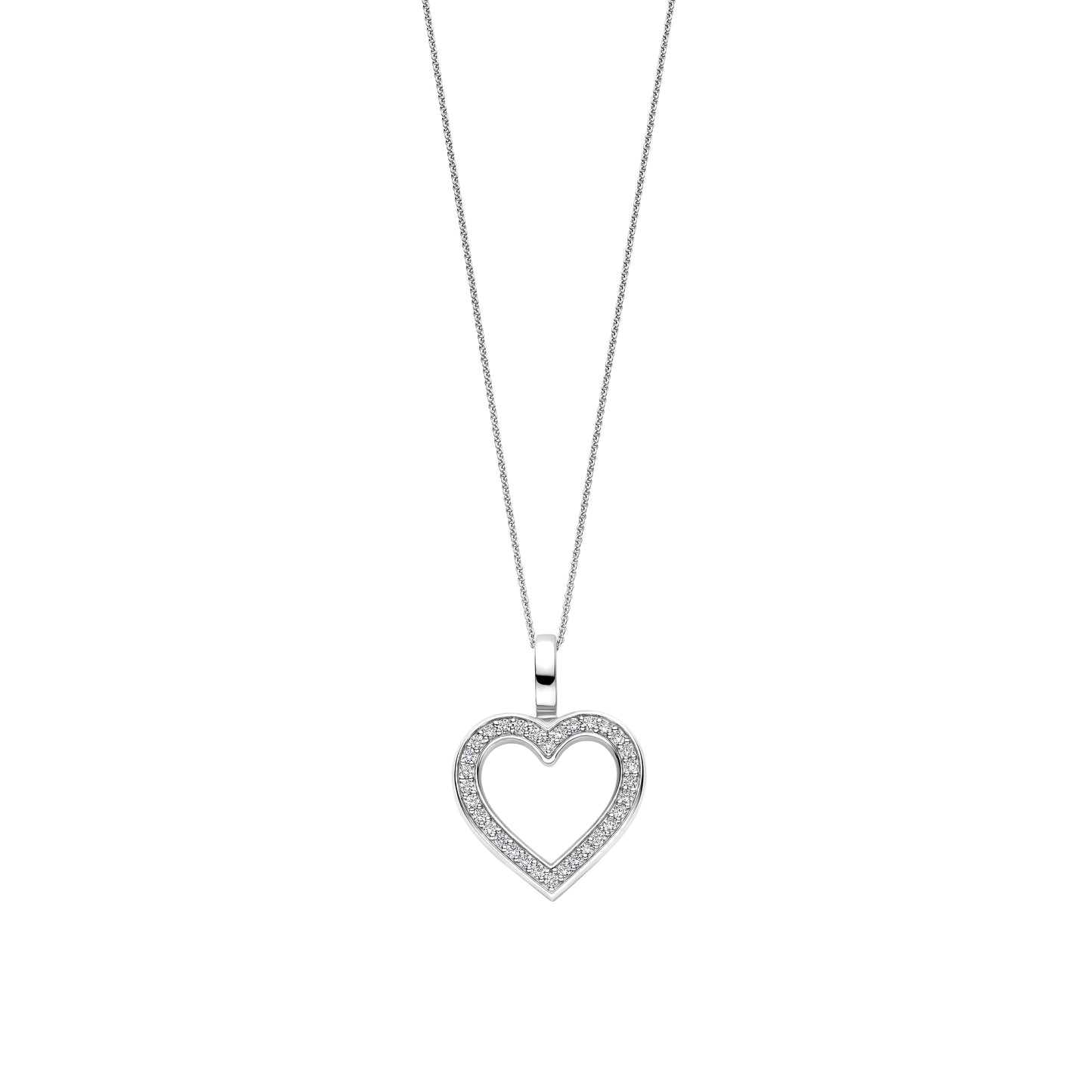 Sparkling Heart Necklace - SHOPKURY.COM