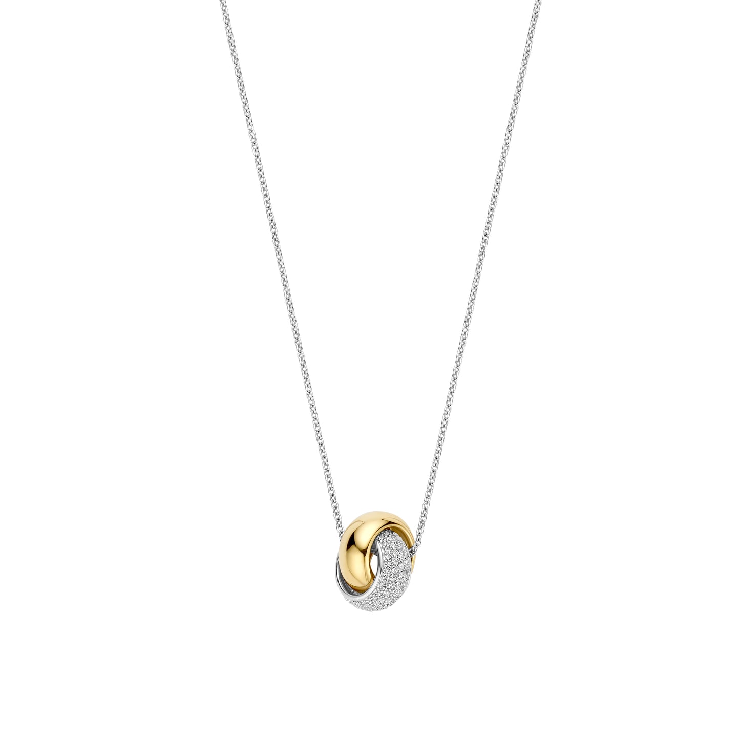 Bold Curve Necklace by TI SENTO