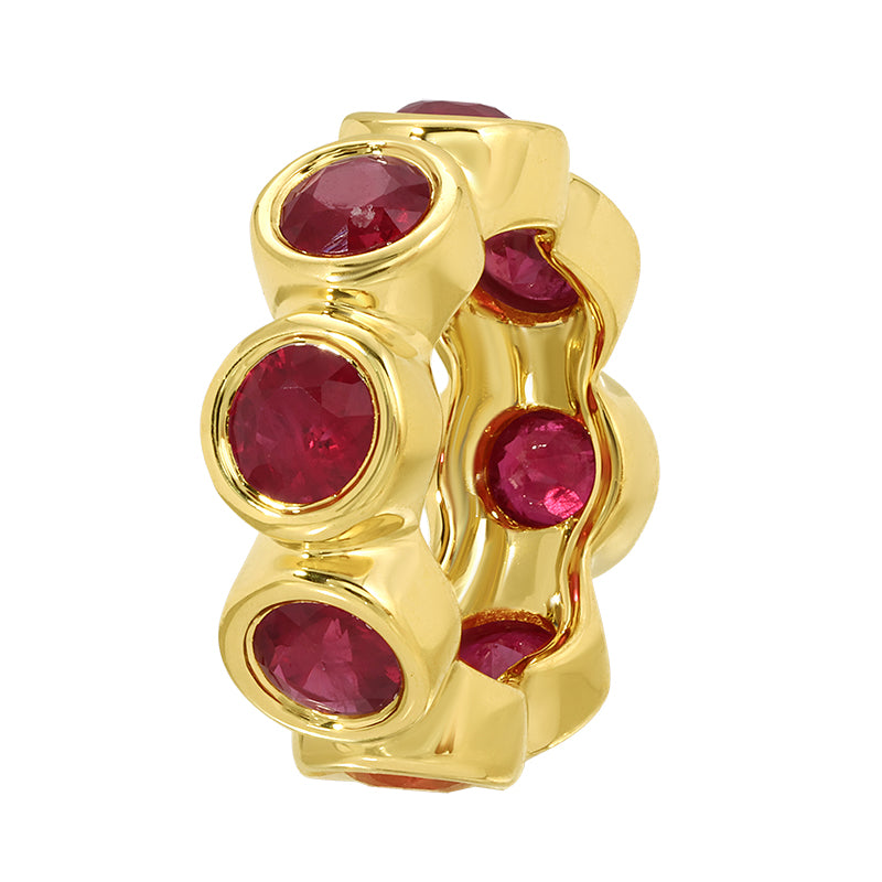 Ruby Rondelle Pendant - SHOPKURY.COM