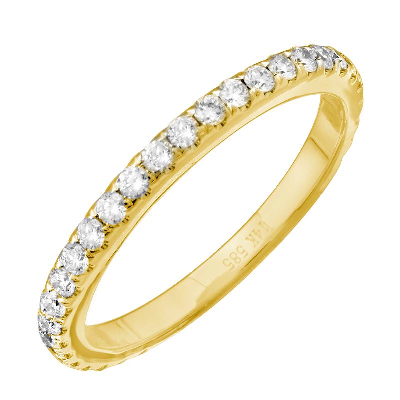 Almost Eternity .47ct Diamond Ring by KURY BRIDAL