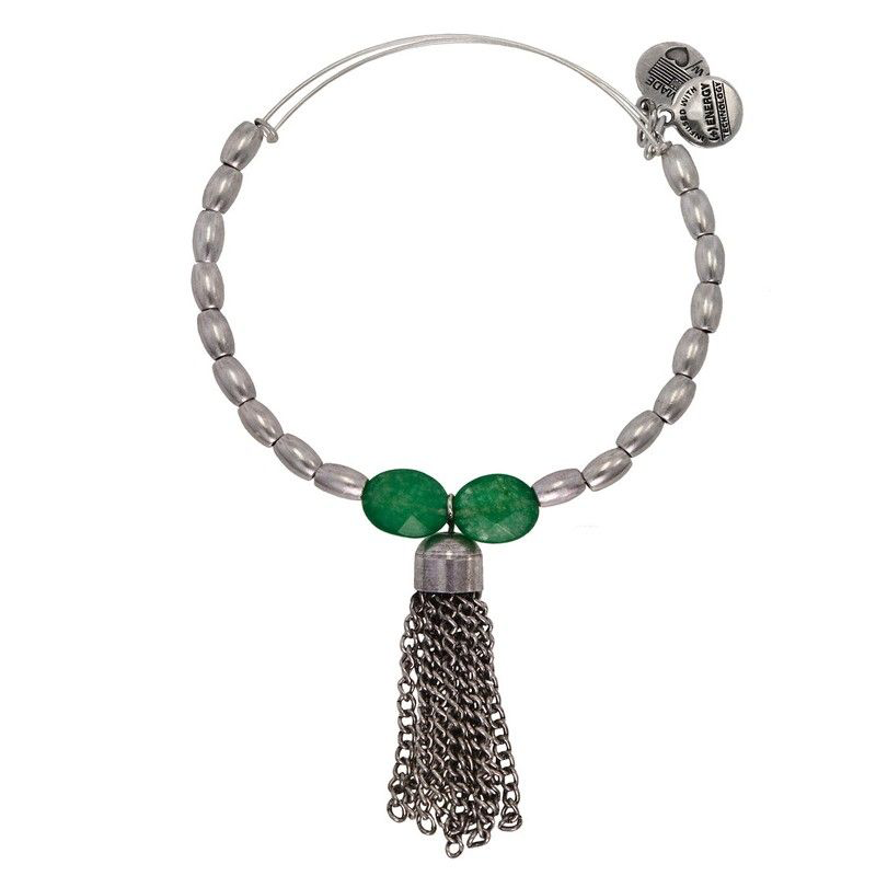 Artist Pallete Tassle Bangle - Green - SHOPKURY.COM