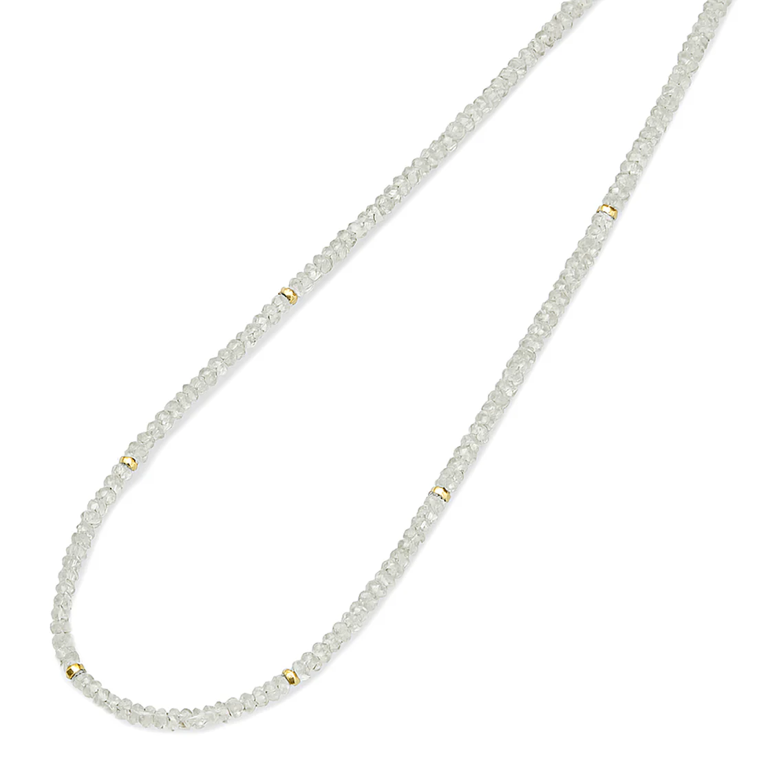 Natural Green Amethyst Gemstones Necklace - SHOPKURY.COM