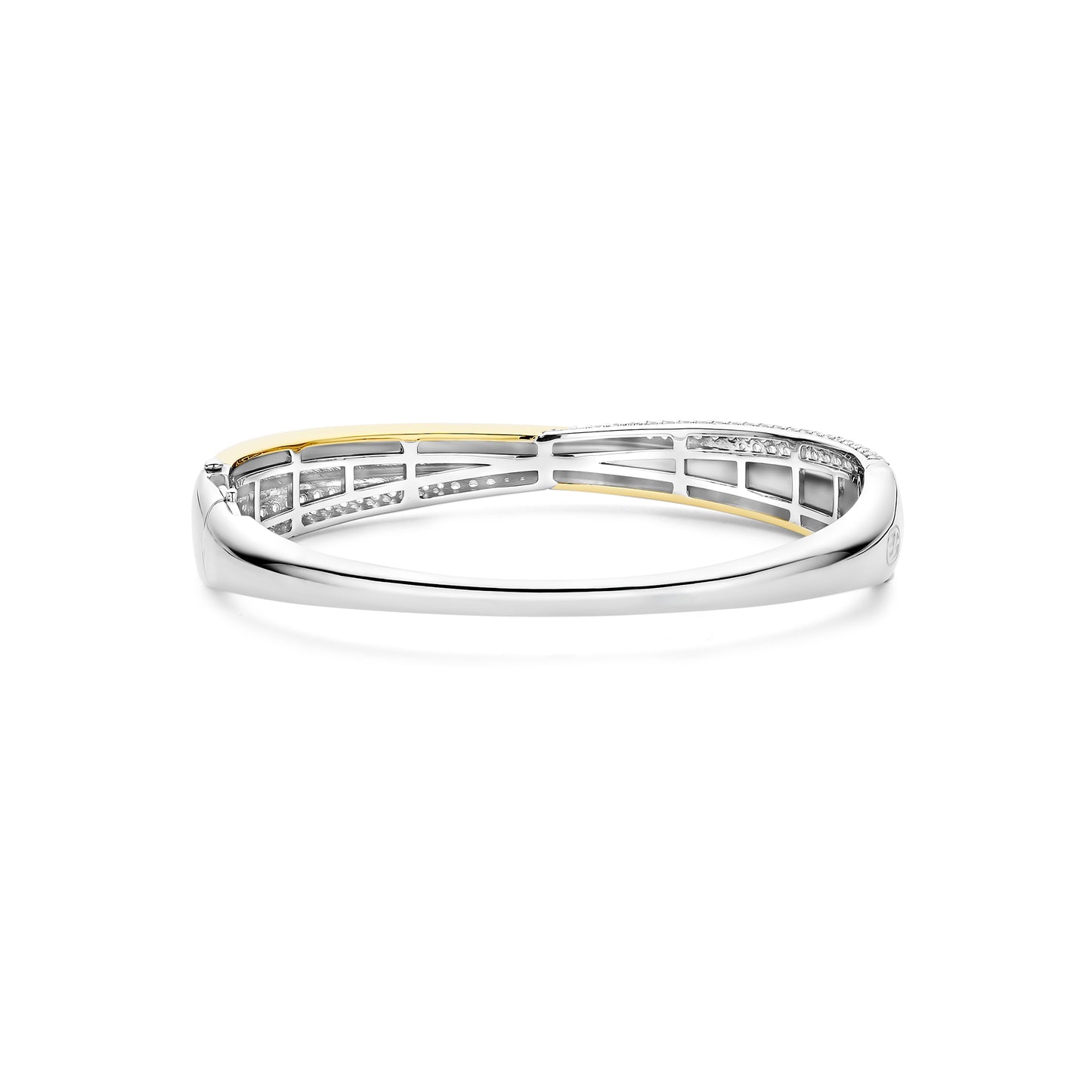 Bold Curve Bangle Bracelet by TI SENTO
