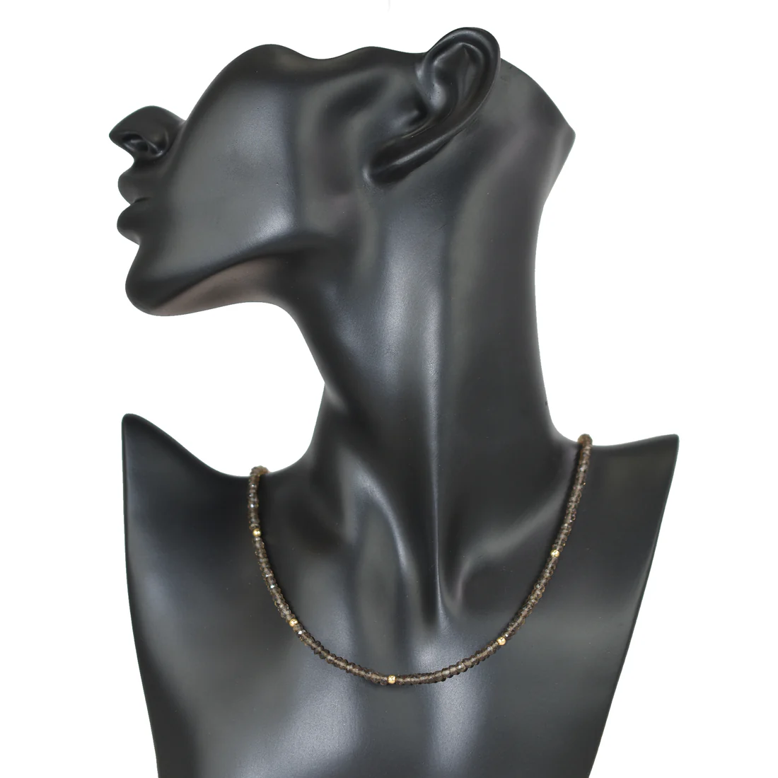 Natural Smoky Quartz Gemstones Necklace - SHOPKURY.COM