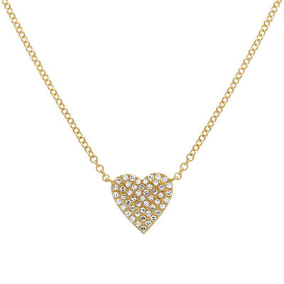 Diamond Heart Necklace 14K by Kury - Available at SHOPKURY.COM. Free Shipping on orders over $200. Trusted jewelers since 1965, from San Juan, Puerto Rico.