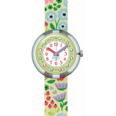 flower power Kids watch by Flik Flak by Swatch - Available at SHOPKURY.COM. Free Shipping on orders over $200. Trusted jewelers since 1965, from San Juan, Puerto Rico.