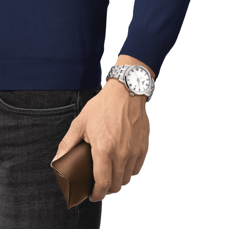 Classic Dream 42mm White/Steel by Tissot - Available at SHOPKURY.COM. Free Shipping on orders over $200. Trusted jewelers since 1965, from San Juan, Puerto Rico.