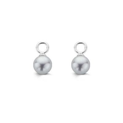 Grey Pearl Ear Charm by Ti Sento - Available at SHOPKURY.COM. Free Shipping on orders over $200. Trusted jewelers since 1965, from San Juan, Puerto Rico.